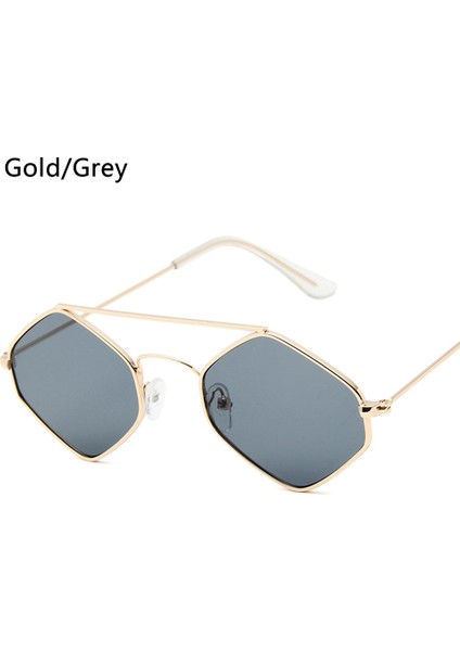 Jh Çift Işın Stili Rimless Yıldız Şekilli Güneş Gözlüğü Sürüş Trendi Gözlük Kadın Erkek Parti Gözlük Komik Pentagram Gözlük Noel Dekor (Yurt Dışından)