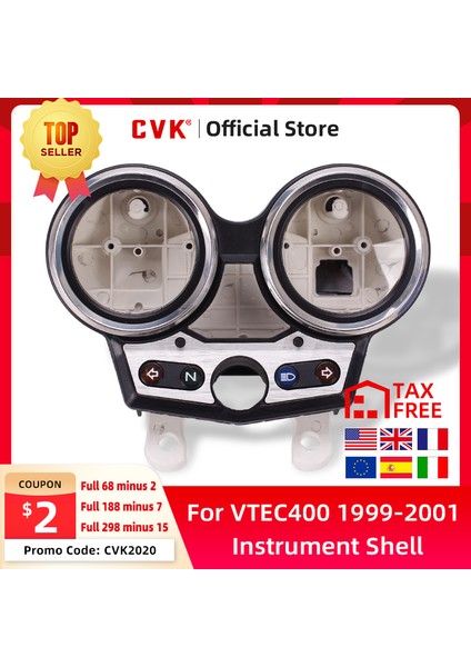 3 Alt Kabuk Stili Honda CB400 Vtec Için Cvk Enstrüman Kilometre Sayacı Kapağı Göstergeleri Plakası Ölçer Tachometre Kabuk (Yurt Dışından) modelleri