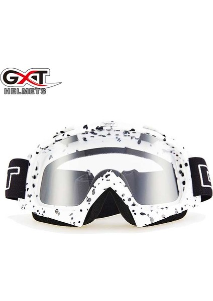 No.8 Stili Motokros Gözlüğü Atv Mtb Dh Rüzgar Geçirmez Kayak Moto Bisiklet Goggles Cam Kir Motosiklet Gözlükleri - (Yurt Dışından)