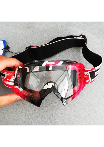 No.8 Stili Motokros Gözlüğü Atv Mtb Dh Rüzgar Geçirmez Kayak Moto Bisiklet Goggles Cam Kir Motosiklet Gözlükleri - (Yurt Dışından) fırsatları