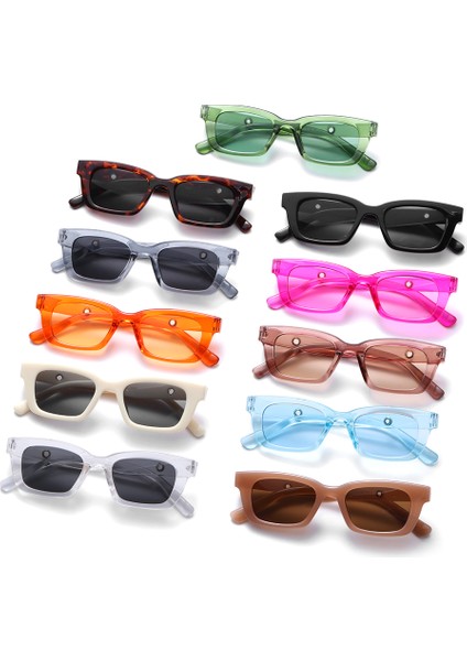 C11 Stili Yeni Moda Vintage Güneş Gözlüğü Kadın Tasarımcı Retro Güneş Gözlüğü Dikdörtgen Güneş Gözlüğü UV400 Motosiklet Sürüş Gözlükleri (Yurt Dışından) fiyatları