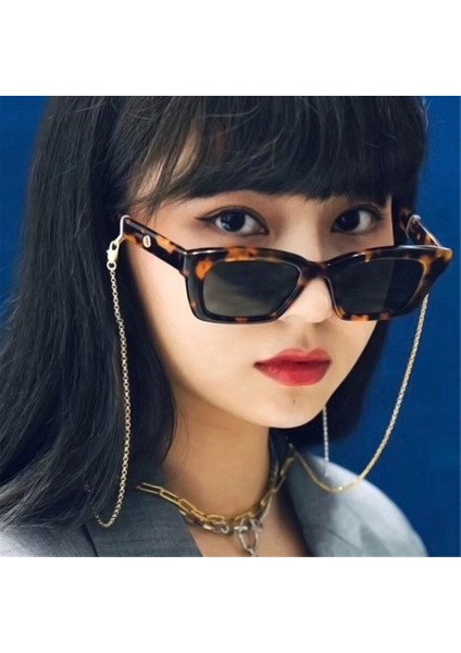 C11 Stili Yeni Moda Vintage Güneş Gözlüğü Kadın Tasarımcı Retro Güneş Gözlüğü Dikdörtgen Güneş Gözlüğü UV400 Motosiklet Sürüş Gözlükleri (Yurt Dışından) fırsatları