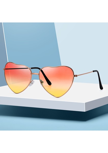 No.6 Tarzı Sıcak Satış Metal Çerçeve Güneş Gözlüğü Vintage Kalp Şekilli Güneş Gözlükleri Kadınlar Kostüm Aksesuarları Motor Aksesuarları Için Dış Mekan Gözlüğü (Yurt Dışından) fırsatları