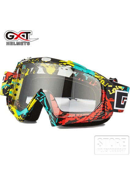 No.3 Tarzı Motokros Gözlüğü Atv Mtb Dh Rüzgar Geçirmez Kayak Moto Bisiklet Goggles Cam Kir Motosiklet Gözlükleri - (Yurt Dışından) fiyatları