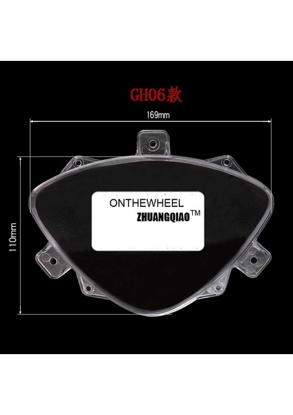 03 Stili Yazın Scooter Moped Atv E-Scooter Motocross Için Motosiklet Hız Göstergesi Tachometre Gösterge Cam Plastik Lens Kapağı (Yurt Dışından)