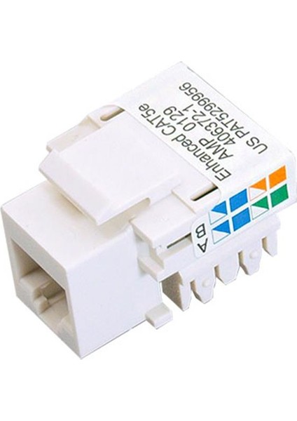 Rj 45 Keystone Jack Şase CAT5E-8P8C