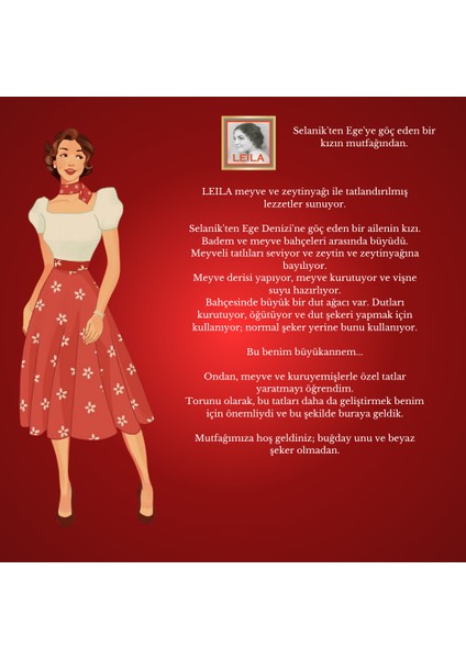 Leila Elma & Tarçın Badem Unu Kurabiyesi 40 gr x 3 Adet indirimleri