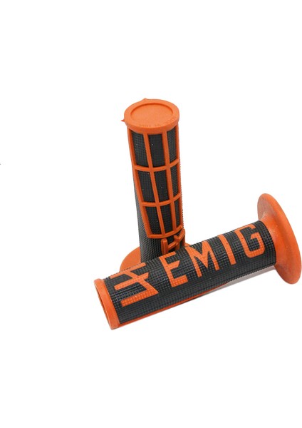 Turuncu Tarzı Evrensel Kolu Mx Grip Emıg Grip To Klx Crf Motosiklet Kir Pit Bisiklet Kauçuk Direksiyon Twist Kolu Için Jel Gp Için (Yurt Dışından)
