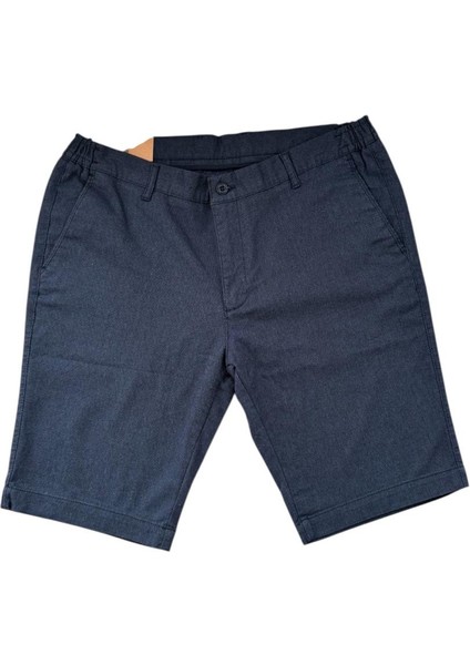 Lacivert Pamuklu Dokuma Erkek Bermuda fiyatları