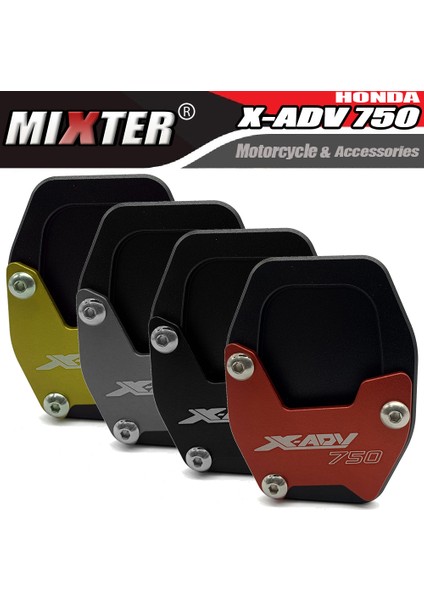 Mavi 2 Tarzı Honda X-Adv 750 Xadv 750 X-Adv Için Motosiklet C Düz Ayak Yan Stand Uzatma Plakası Kickstand Ayak Genişletici (Yurt Dışından) fiyatları
