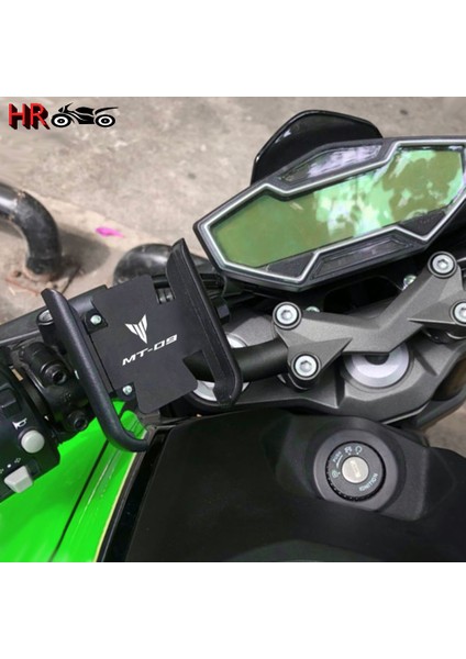 Mt-10 M Siyah Stil Yamaha MT03 MT07 MT09 MT10 MT25 mt En Yeni Motosiklet Aksesuarları Handlebar Cep Telefonu Gps Standı Braketi (Yurt Dışından)