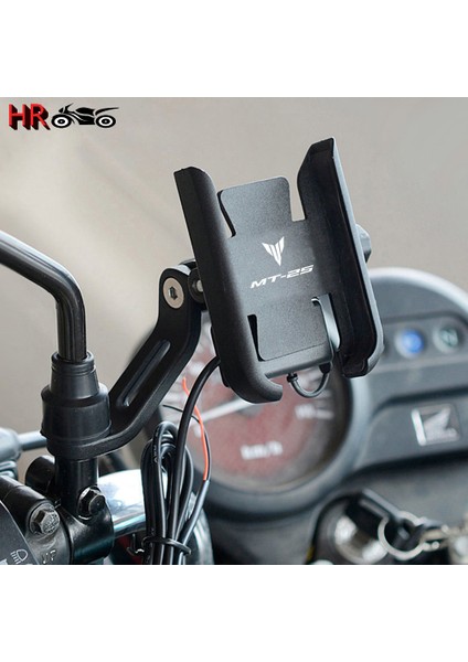 Mt-10 M Siyah Stil Yamaha MT03 MT07 MT09 MT10 MT25 mt En Yeni Motosiklet Aksesuarları Handlebar Cep Telefonu Gps Standı Braketi (Yurt Dışından)