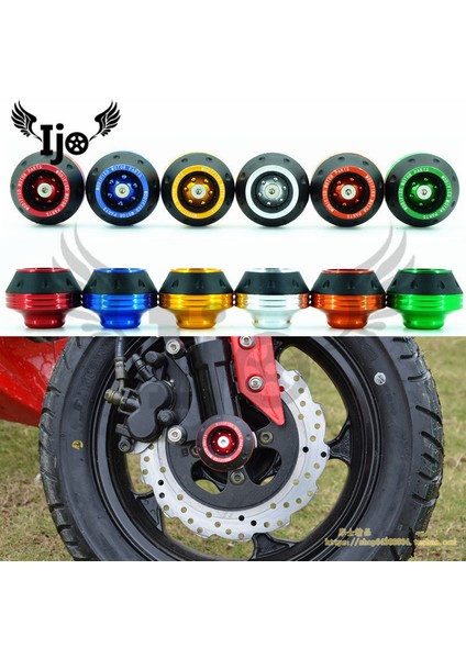 Mavi Stil Renkli Koruyucu Motor Bisiklet Kaza Pedleri Çarpma Koruyucu Motosiklet Kaza Koruma Motokros Çarpma Pedalı Tekerlek Çerçeve Slider Moto (Yurt Dışından) fiyatları