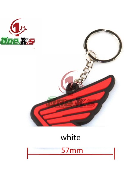 L-R Tarzı Üç Alana Bir Bedava Kauçuk Motosiklet Anahtarlık Anahtar Zinciri Honda CBB650F CBR100RR CB650R Için Cool Anahtarlık 3D Yumuşak (Yurt Dışından) modelleri