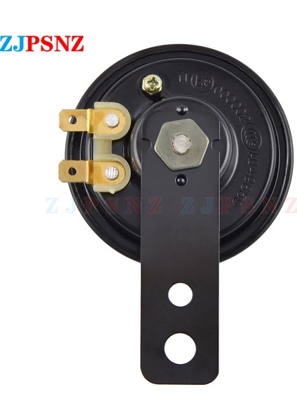 60V 105DB 1.5A 2 Adet Motosiklet Elektrikli Korna Kitleri 6V 12V 24V 36V 48V 60V 72V 1.5A 110DB Yuvarlak Yüksek Sesli Korna Hoparlörü Scooter E-Bisiklet Evrensel (Yurt Dışından)