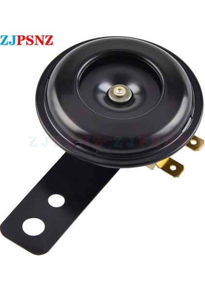 12V 110DB 1.5A 2 Adet Motosiklet Elektrikli Korna Kitleri 6V 12V 24V 36V 48V 60V 72V 1.5A 110DB Yuvarlak Yüksek Sesli Korna Hoparlörü Scooter E-Bisiklet Evrensel (Yurt Dışından)