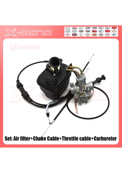 Fildişi Tarzı Yamaha Peewee PW50 Pw 50 PY50 Yzinger 50 Yzınger Bıke Için Motosiklet Karbüratörler Carby Hava Filtresi Gaz Kablosu Boğa Kablosu (Yurt Dışından) fiyatları
