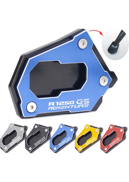 R1250GS-1 Gri Stil Bmw R Gs R Gsa R Gs Hp Motosiklet C Yan Standı Büyültme Uzantısı Kickstand Rgs Aksesuarları (Yurt Dışından) fiyatları