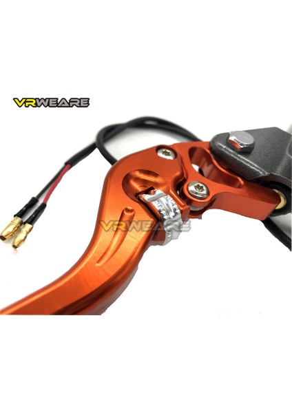 Mavi Sol Stil Universal Motorsiklet Fren Pompası Kolu Ayarlı Sap Hidrolik Debriyaj Ana Silindir Yarış Için - Honda Yamaha Kawasaki Fren (Yurt Dışından) indirimleri