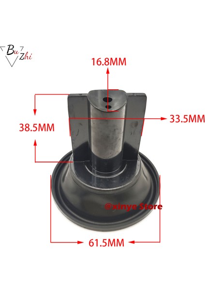 2 Adet Tarzı Kawasaki EL250 Eliminator ZL250LX ZZR250 EX250 GPX250R Yamaha FZ400 Motosiklet Karbüratör Diyafram ve Piston Plunger (Yurt Dışından)