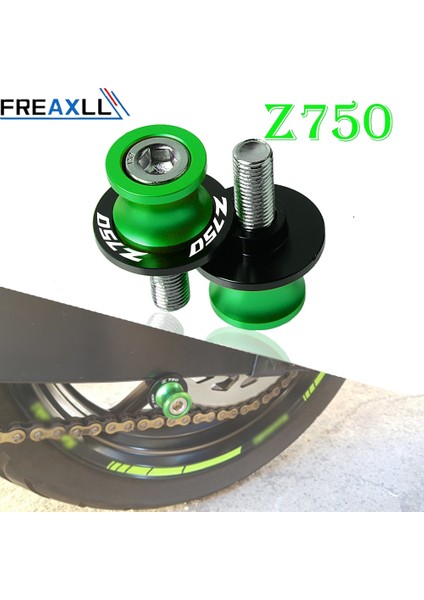 Siyah 10MM Tarzı Kawasakı Z750 Z Motosiklet Aksesuarları Salıncağı Kaydırıcı Kızaklar 10MM Stand Vida Kapağı (Yurt Dışından) fiyatları