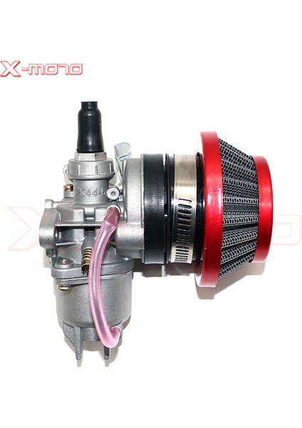 Mavi Stil Pocket Bike Motor Karbüratörü ile Pod Hava Filtresi 2 Zamanlı Mini Quad Atv Kir Bisikleti Minimoto Go Kart Buggy Için (Yurt Dışından)