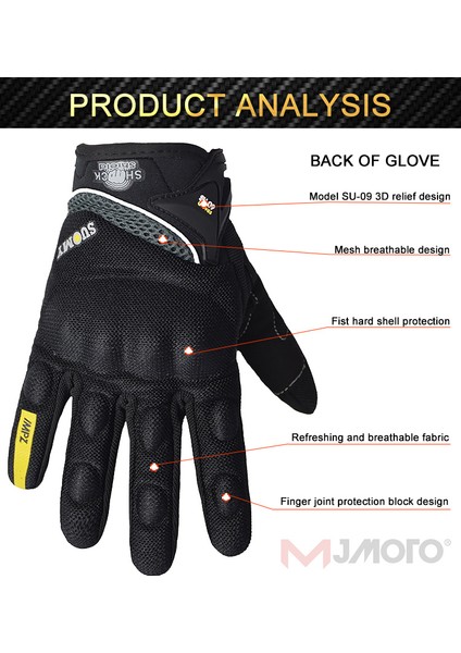 Siyah Stil L Beden Suomy Motosiklet Eldiveni Motosiklet Eldiveni Dokunmatik Ekran Nefes Alabilen Guantes Moto Eldiveni Yarış Yaz Bahar Erkek Kadın Luva Moto Dh (Yurt Dışından) fiyatları