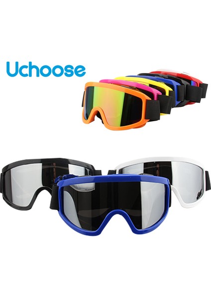 No.9 Tarzı Motosiklet Kaskı Koruyucu Gözlük Açık Hava Sporları Rüzgar Geçirmez Toz Geçirmez Gözlük Kayak Kar Kayboard Goggles Motokros Ayaklanma Kontrolü (Yurt Dışından) modelleri