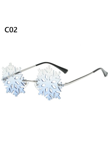 B Tarzı 2021 Moda Kelebek Güneş Gözlüğü Kadın Uv Koruma Vintage Metal Çerçevesiz Güneş Gözlüğü Yılbaşı Süslemeleri Motosiklet Gözlüğü (Yurt Dışından)