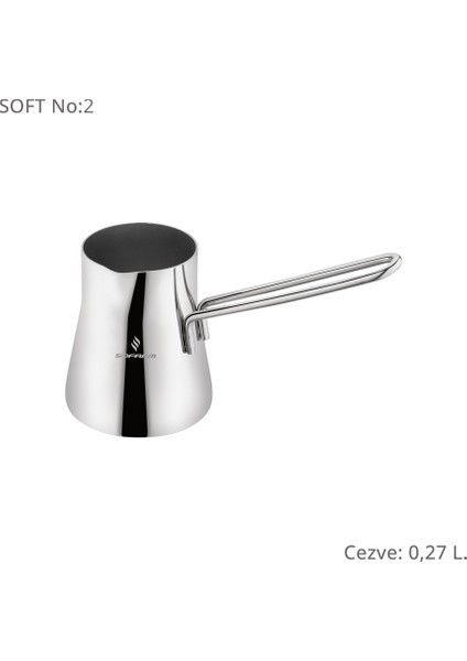 Soft Tekli 0.27 Lt. Cezve