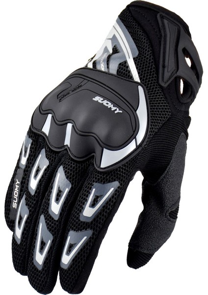 Siyah Stil L Beden Suomy Yeni Motosiklet Eldivenleri Yaz Moto Bisiklet Eldiveni Dokunmatik Bisiklet Dağ Bisiklet Eldiveni Fit Kadın Erkek Pembe Gri (Yurt Dışından) modelleri