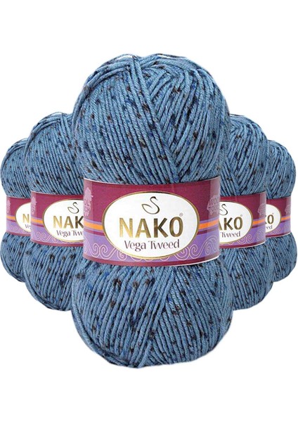 5 Adet Premium Akrilik El Örgü Ipi Yünü No: 31764