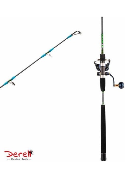 Hilal Vr2 Tetikli Jıg ve Canlı Yem Kamışı 185 cm 80-300GR