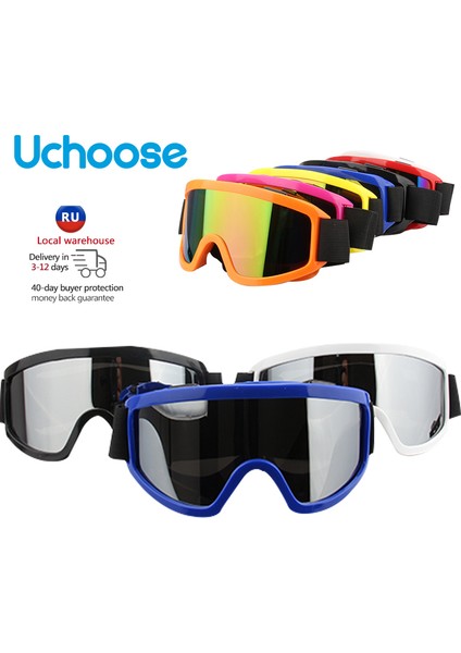 No.1 Tarzı Motosiklet Koruyucu Gözlükler Açık Hava Sporları Rüzgar Geçirmez Toz Geçirmez Gözlük Kayak Snowboard Gözlükleri Motokros Ayaklanma Kontrolü (Yurt Dışından) modelleri