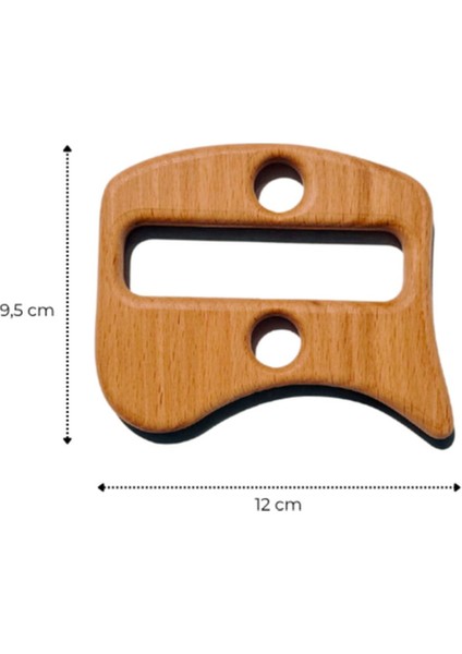 Scraping Ahşap Graston, Madero Terapi, Ahşap Masaj Aleti