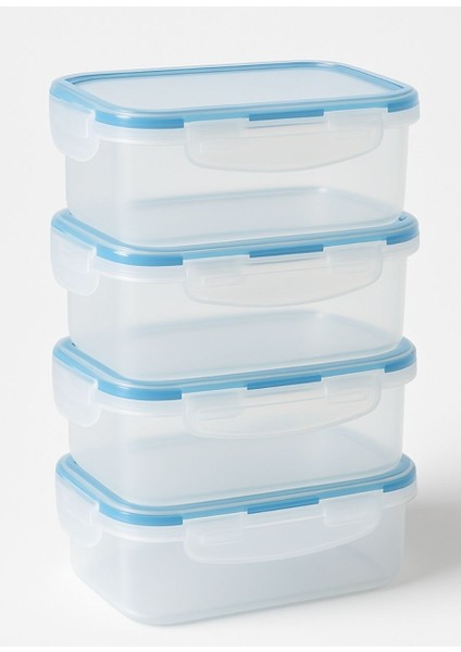 4'lü Mini Diyet Kabı Seti Bpa Free Hava Almaz Saklama Kabı Çıkarılabilir Bölmeli Gıda Kutusu 350 ml fiyatları