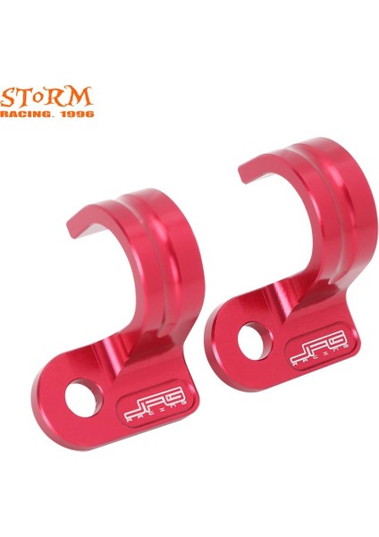 Honda XR250R XR250L XR600R CR80R XR650L XR400R CR85R VTR1000F Xr 250R 250L 600R L Cr Vtr Için Kırmızı Fren Hortumu Snap Motosiklet C (Yurt Dışından)