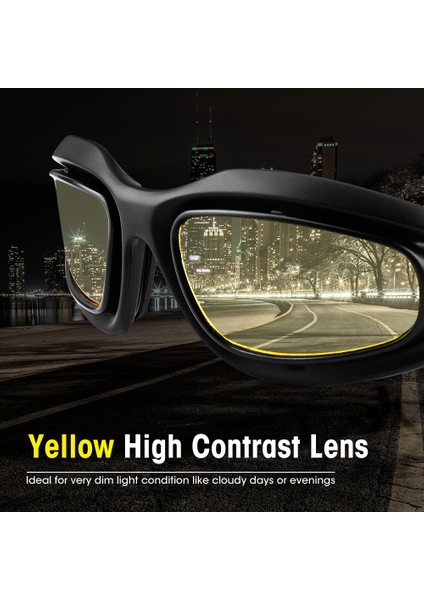 Gözlük Stili Kemimoto Motosiklet Gözlükleri Polarize Güneş Gözlüğü Avcılık Göz Koruma Rüzgar Geçirmez Moto Gözlük UV400 Antisise Berrak Lens (Yurt Dışından) modelleri