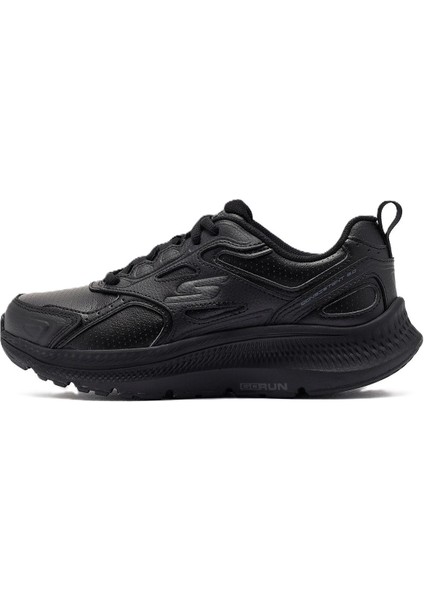 Go Run Consistent 2.0-Sumpter Trail Leather Womens Sneaker Hakiki Deri Günlük Spor Ayakkabı Siyah