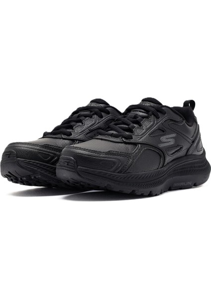 Go Run Consistent 2.0-Sumpter Trail Leather Womens Sneaker Hakiki Deri Günlük Spor Ayakkabı Siyah