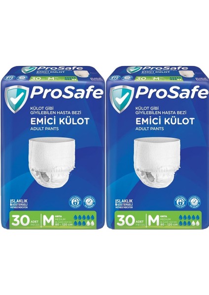 Emici Külot Hasta Bezi Orta-Medium 60 Adet (2pk*30)