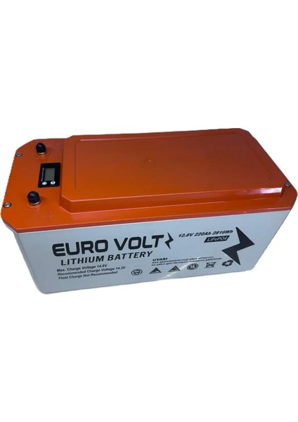 Eurovolt Lifepo4 12.8V 220AH modelleri