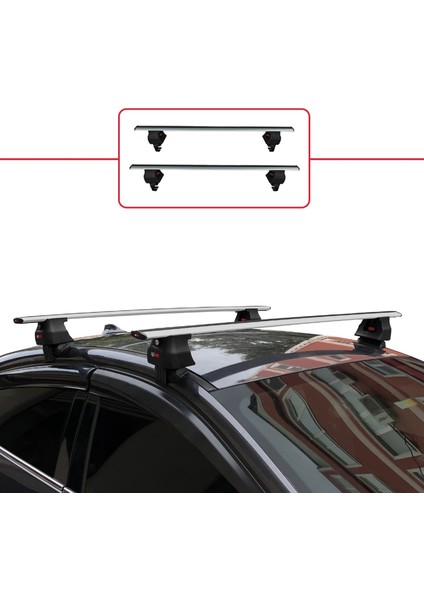Renault Fluence 2009-2015 Arası ile Uyumlu Ace-4 Ara Atkı Tavan Barı Gri 2 Adet fiyatları