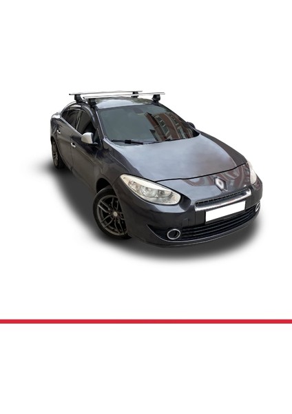 Renault Fluence 2009-2015 Arası ile Uyumlu Ace-4 Ara Atkı Tavan Barı Gri 2 Adet modelleri