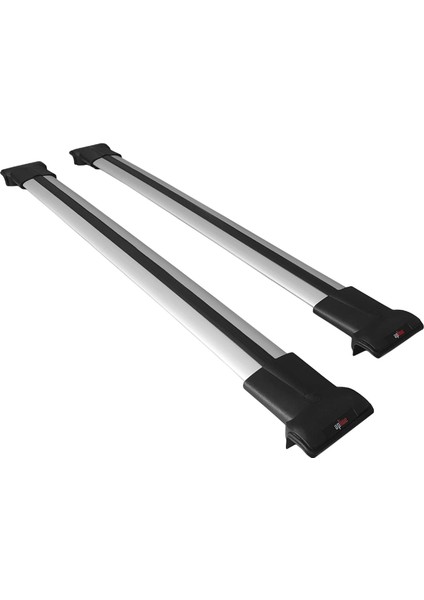 Citroen C-Crosser 2007-2012 Arası ile Uyumlu Fly Model Ara Atkı Tavan Barı Gri 2 Adet