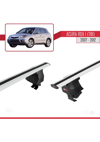 Acura Rdx (Tb1/2) 2007-2012 Arası ile Uyumlu Ace-4 Ara Atkı Tavan Barı Gri 2 Adet fırsatları