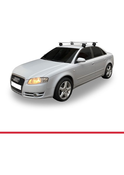 A4 (B6) 2001-2004 Arası ile Uyumlu Ace-4 Ara Atkı Tavan Barı Gri 2 Adet modelleri