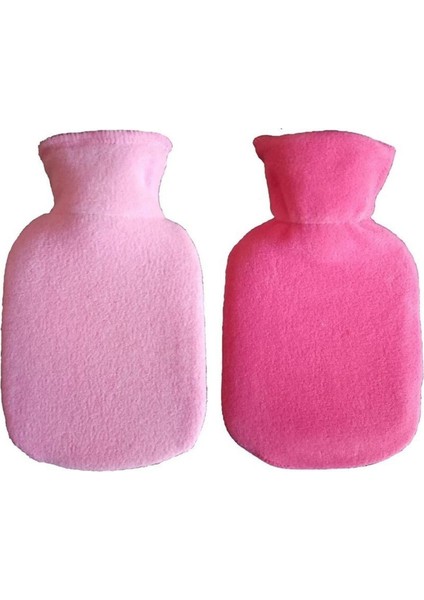 Sıcak Su Torbası 2 Adet,pembe 23X15X2CM 250 ml