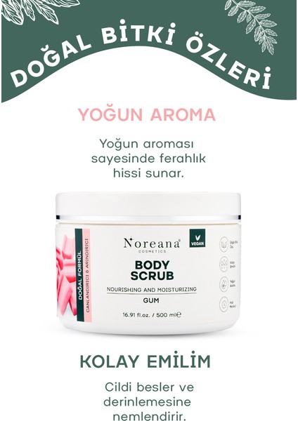 Sakızlı 500ML Scrub Peeling