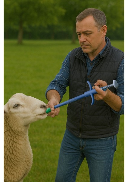 5 Adet Hap Plastik Hap Yutturma Sondası Küçükbaş Koyun Yuturma Enjektörü Keçi Kuzu Oğlak Koç indirimleri